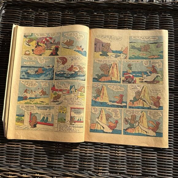 Porky Pig‎ No. 52 VG Dell Comics 1957 The Tortoise Shell King - Picture 5 of 8